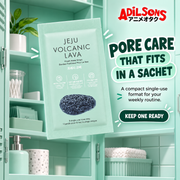 Adilsons creative for The Face Shop Jeju Volcanic Lava Fresh Nose Strips 7ea — PORE CARE THAT FITS IN A SACHET