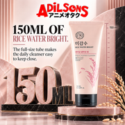 THE FACE SHOP Rice Water Bright Facial Foaming Cleanser 150ml creative: 150ML OF RICE WATER BRIGHT.