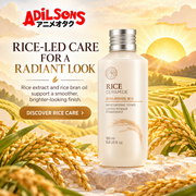 Adilsons creative for The Face Shop Rice & Ceramide Moisturizing Toner 150ml — RICE-LED CARE FOR A RADIANT LOOK