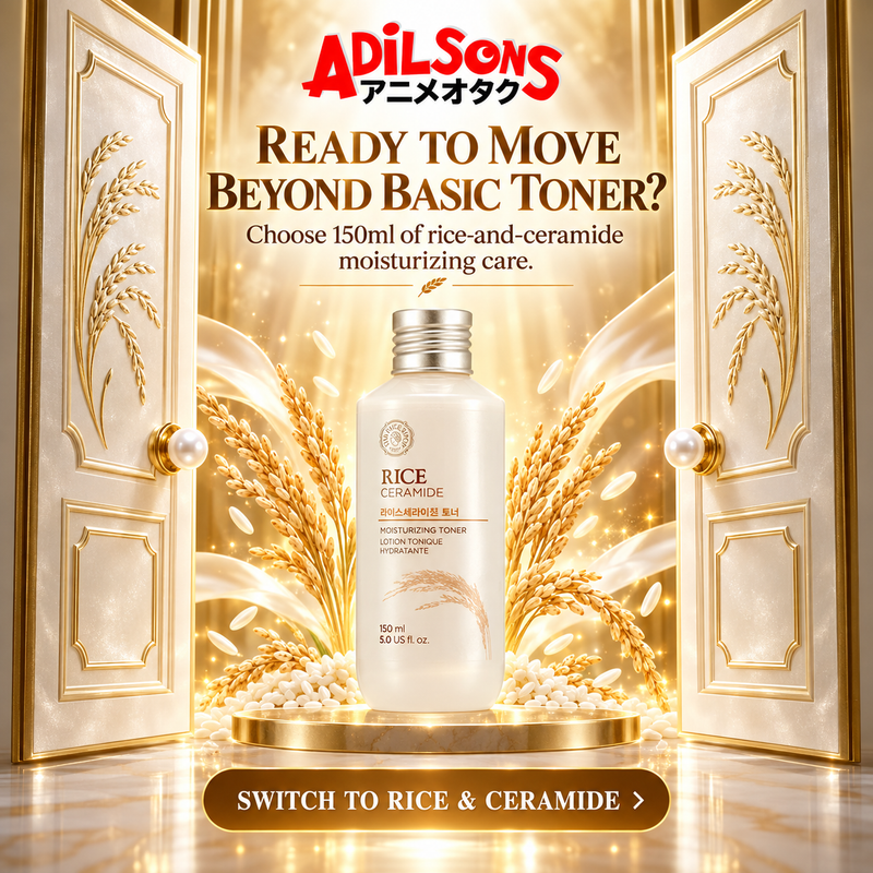 Adilsons creative for The Face Shop Rice & Ceramide Moisturizing Toner 150ml — READY TO MOVE BEYOND BASIC TONER?