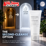 Adilsons creative for THE FACE SHOP White Seed Exfoliating Cleansing Foam 150ML — THE SECOND-CLEANSE OPTION