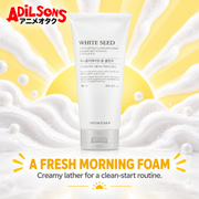 Adilsons creative for THE FACE SHOP White Seed Exfoliating Cleansing Foam 150ML — A FRESH MORNING FOAM
