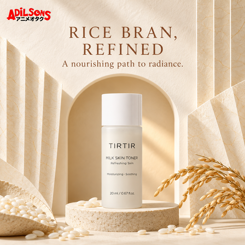 Adilsons Beauty TIRTIR Milk Skin Toner 20ml creative: Purchase for rice bran formula identity