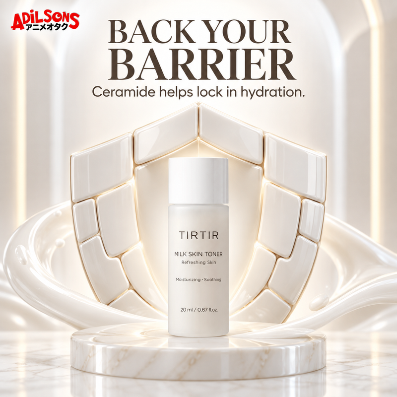 Adilsons Beauty TIRTIR Milk Skin Toner 20ml creative: Purchase for ceramide barrier support