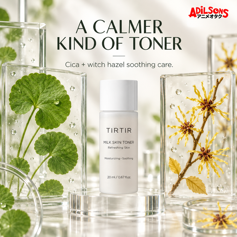 Adilsons Beauty TIRTIR Milk Skin Toner 20ml creative: Purchase for cica and witch hazel soothing formula
