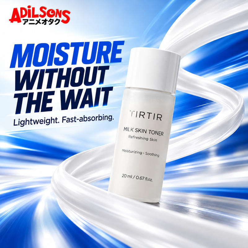 Adilsons Beauty TIRTIR Milk Skin Toner 20ml creative: Purchase for fast-absorbing lightweight feel