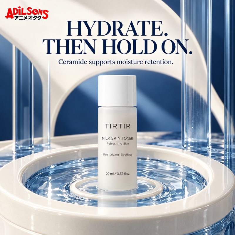 Adilsons Beauty TIRTIR Milk Skin Toner 20ml creative: Purchase for moisture-retention support