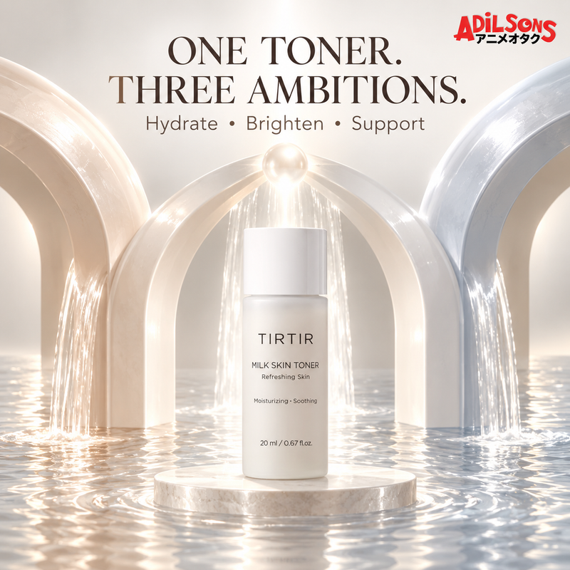 Adilsons Beauty TIRTIR Milk Skin Toner 20ml creative: Purchase for one multitasking toner