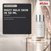 Adilsons Beauty creative for TIRTIR Milk Skin Toner 50ml — Discovery size.