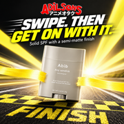 Adilsons Beauty creative for Abib Airy Sunstick Smoothing Bar 23g: Swipe. Then Get On With It..