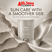 Adilsons Beauty creative for Abib Airy Sunstick Smoothing Bar 23g: Sun Care with a Smoother Side.