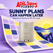 Adilsons Beauty creative for Abib Airy Sunstick Smoothing Bar 23g: Sunny Plans Can Happen Later.