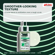 APLB AHA BHA PHA Centella Ampoule Serum 40ml — Smoother-Looking Texture — Adilsons