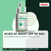 APLB AHA BHA PHA Centella Ampoule Serum 40ml — Acids At Night. Spf By Day. — Adilsons