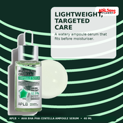 APLB AHA BHA PHA Centella Ampoule Serum 40ml — Lightweight, Targeted Care — Adilsons