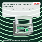 APLB AHA BHA PHA Centella Facial Cream 55ml — Make Rough Texture Feel Finished — Adilsons