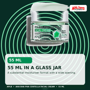 APLB AHA BHA PHA Centella Facial Cream 55ml — 55 Ml In A Glass Jar — Adilsons