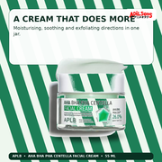 APLB AHA BHA PHA Centella Facial Cream 55ml — A Cream That Does More — Adilsons
