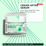 APLB AHA BHA PHA Centella Facial Cream 55ml — Cream After Serum — Adilsons