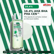APLB AHA BHA PHA Centella Facial Toner 160ml — 16.4% Aha Bha Pha Cen™ — Adilsons