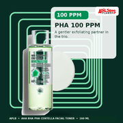 APLB AHA BHA PHA Centella Facial Toner 160ml — Pha 100 Ppm — Adilsons