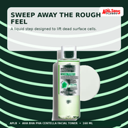 APLB AHA BHA PHA Centella Facial Toner 160ml — Sweep Away The Rough Feel — Adilsons