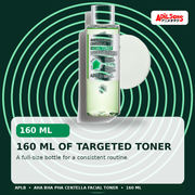 APLB AHA BHA PHA Centella Facial Toner 160ml — 160 Ml Of Targeted Toner — Adilsons