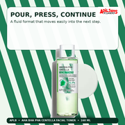 APLB AHA BHA PHA Centella Facial Toner 160ml — Pour, Press, Continue — Adilsons