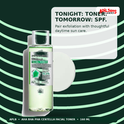 APLB AHA BHA PHA Centella Facial Toner 160ml — Tonight: Toner. Tomorrow: Spf. — Adilsons