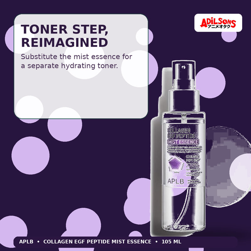 APLB Collagen EGF Peptide Mist Essence 105ml — Toner Step, Reimagined — Adilsons