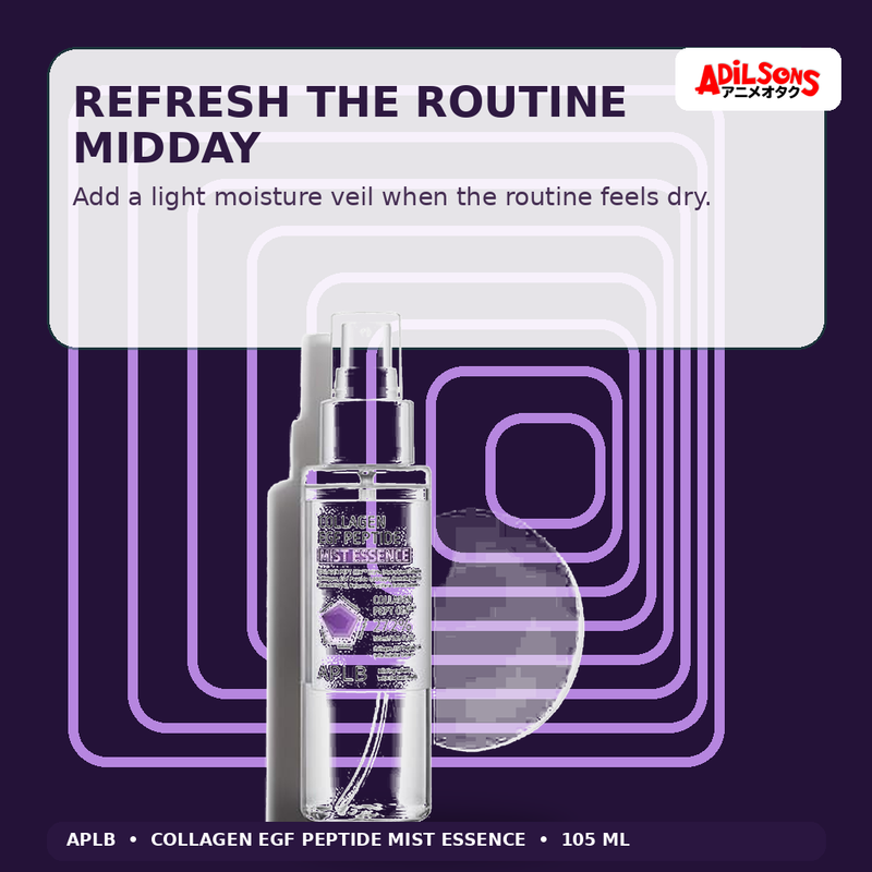 APLB Collagen EGF Peptide Mist Essence 105ml — Refresh The Routine Midday — Adilsons