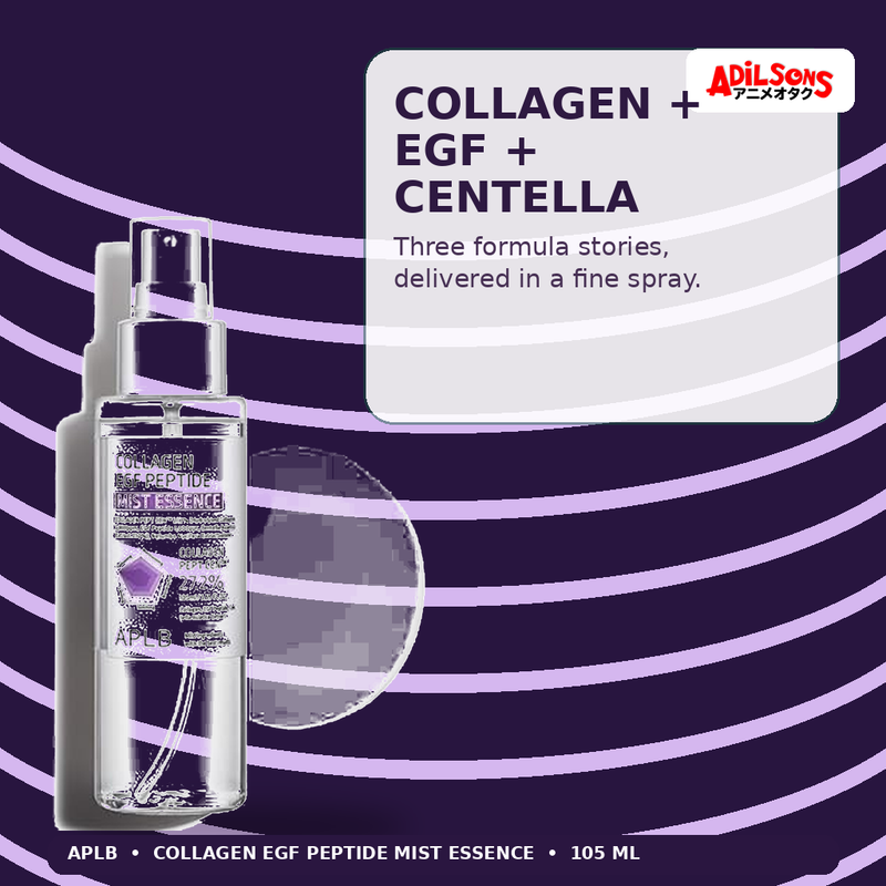 APLB Collagen EGF Peptide Mist Essence 105ml — Collagen + Egf + Centella — Adilsons