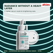 APLB Glutathione Niacinamide Ampoule Serum 40ml — Radiance Without A Heavy Layer — Adilsons