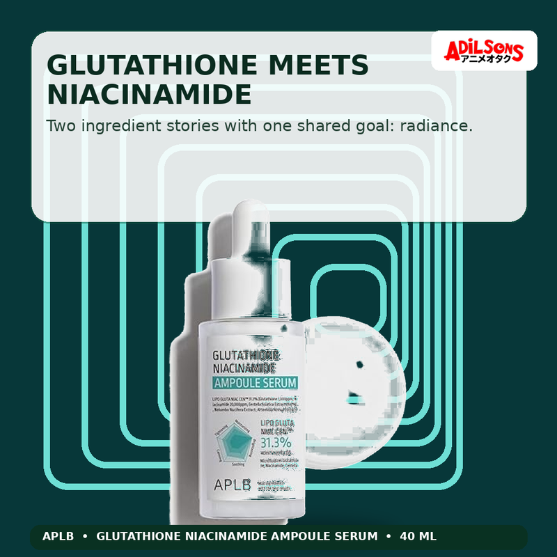 APLB Glutathione Niacinamide Ampoule Serum 40ml — Glutathione Meets Niacinamide — Adilsons