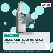 APLB Glutathione Niacinamide Mist Essence 105ml — 20.5% Centella Asiatica — Adilsons