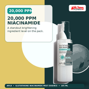 APLB Glutathione Niacinamide Mist Essence 105ml — 20,000 Ppm Niacinamide — Adilsons