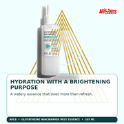 APLB Glutathione Niacinamide Mist Essence 105ml — Hydration With A Brightening Purpose — Adilsons