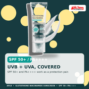 APLB Glutathione Niacinamide Sunscreen 40ml — Uvb + Uva, Covered — Adilsons