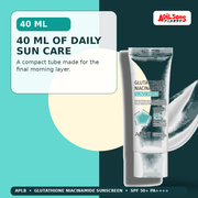 APLB Glutathione Niacinamide Sunscreen 40ml — 40 Ml Of Daily Sun Care — Adilsons