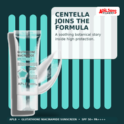 APLB Glutathione Niacinamide Sunscreen 40ml — Centella Joins The Formula — Adilsons