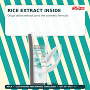 APLB Glutathione Niacinamide Sunscreen 40ml — Rice Extract Inside — Adilsons