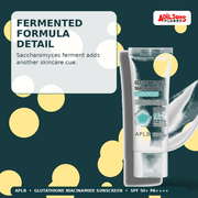 APLB Glutathione Niacinamide Sunscreen 40ml — Fermented Formula Detail — Adilsons