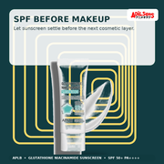 APLB Glutathione Niacinamide Sunscreen 40ml — Spf Before Makeup — Adilsons