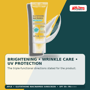 APLB Glutathione Niacinamide Sunscreen 40ml — Brightening • Wrinkle Care • Uv Protection — Adilsons