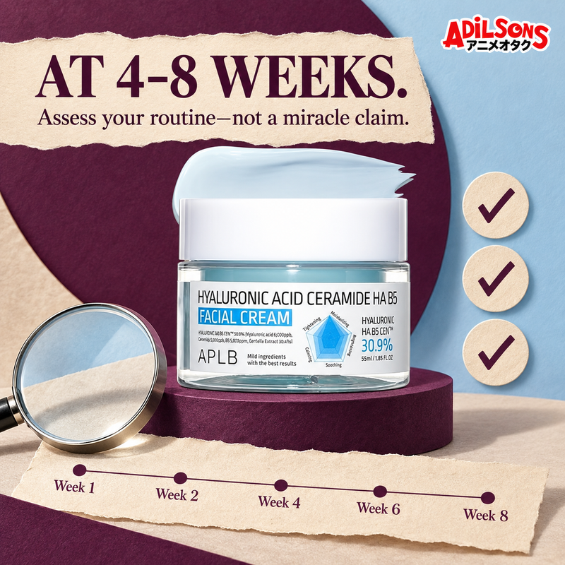 APLB Hyaluronic Acid Ceramide HA B5 Facial Cream 55ml — four eight weeks | Adilsons creative 16