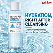 APLB Hyaluronic Acid Ceramide HA B5 Facial Toner 160ml — core benefit | Adilsons creative 1
