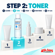 APLB Hyaluronic Acid Ceramide HA B5 Facial Toner 160ml — routine position | Adilsons creative 5
