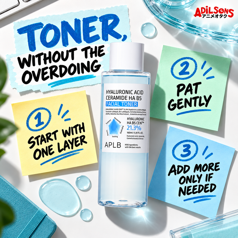 APLB Hyaluronic Acid Ceramide HA B5 Facial Toner 160ml — mistakes | Adilsons creative 7