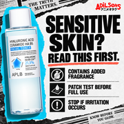 APLB Hyaluronic Acid Ceramide HA B5 Facial Toner 160ml — sensitive caution | Adilsons creative 10