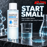 APLB Hyaluronic Acid Ceramide HA B5 Facial Toner 160ml — quantity guide | Adilsons creative 17